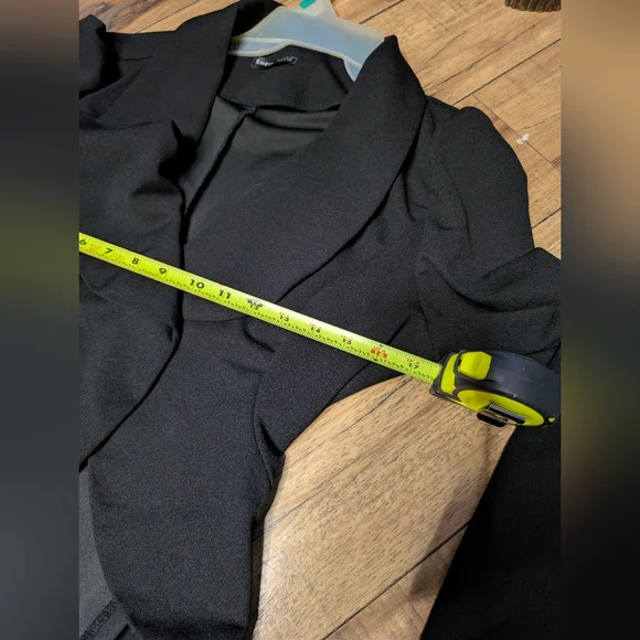Classy Chic Black Women's Blazer - Picture 6 of 6